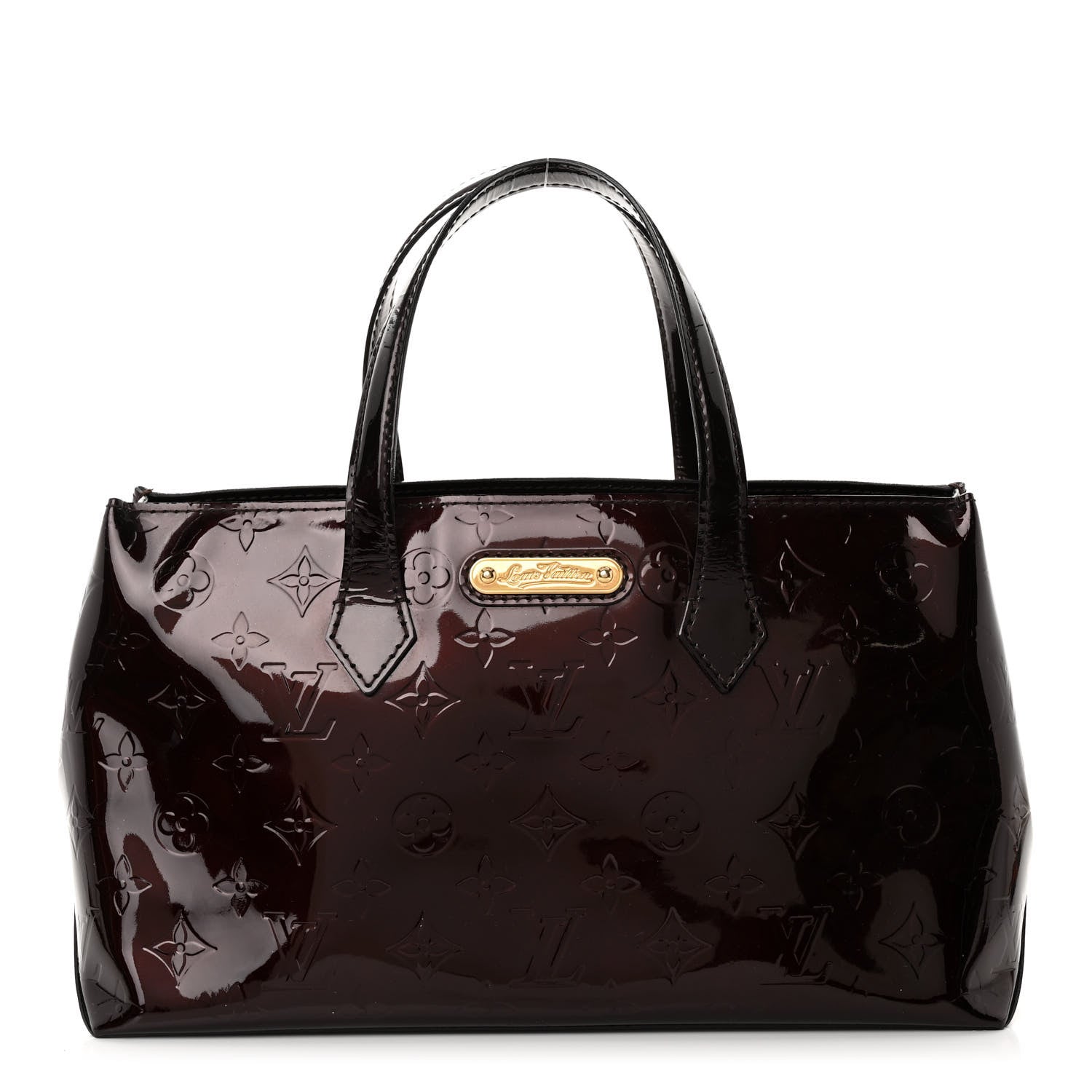 Louis Vuitton Vernis Wilshire PM Amarante 1 of 9