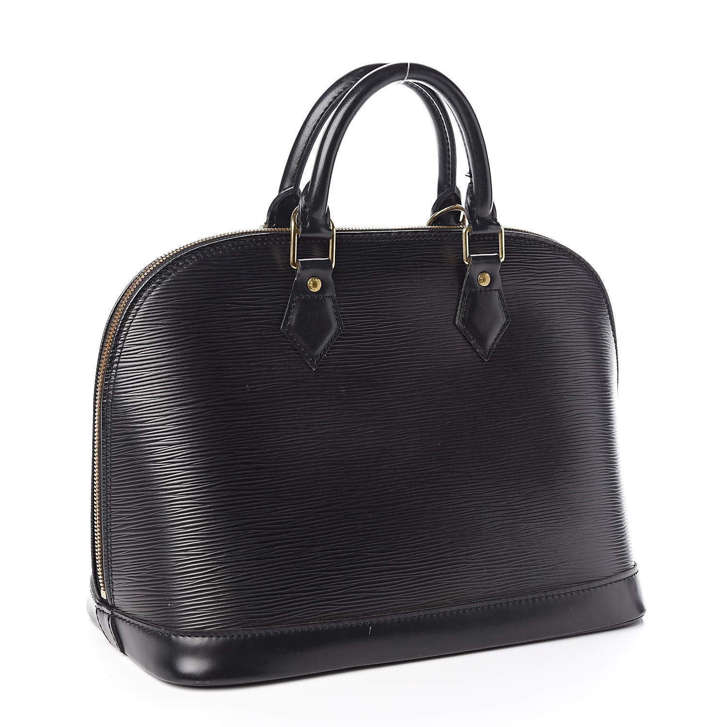 Louis Vuitton Epi Alma PM Black 3 of 15