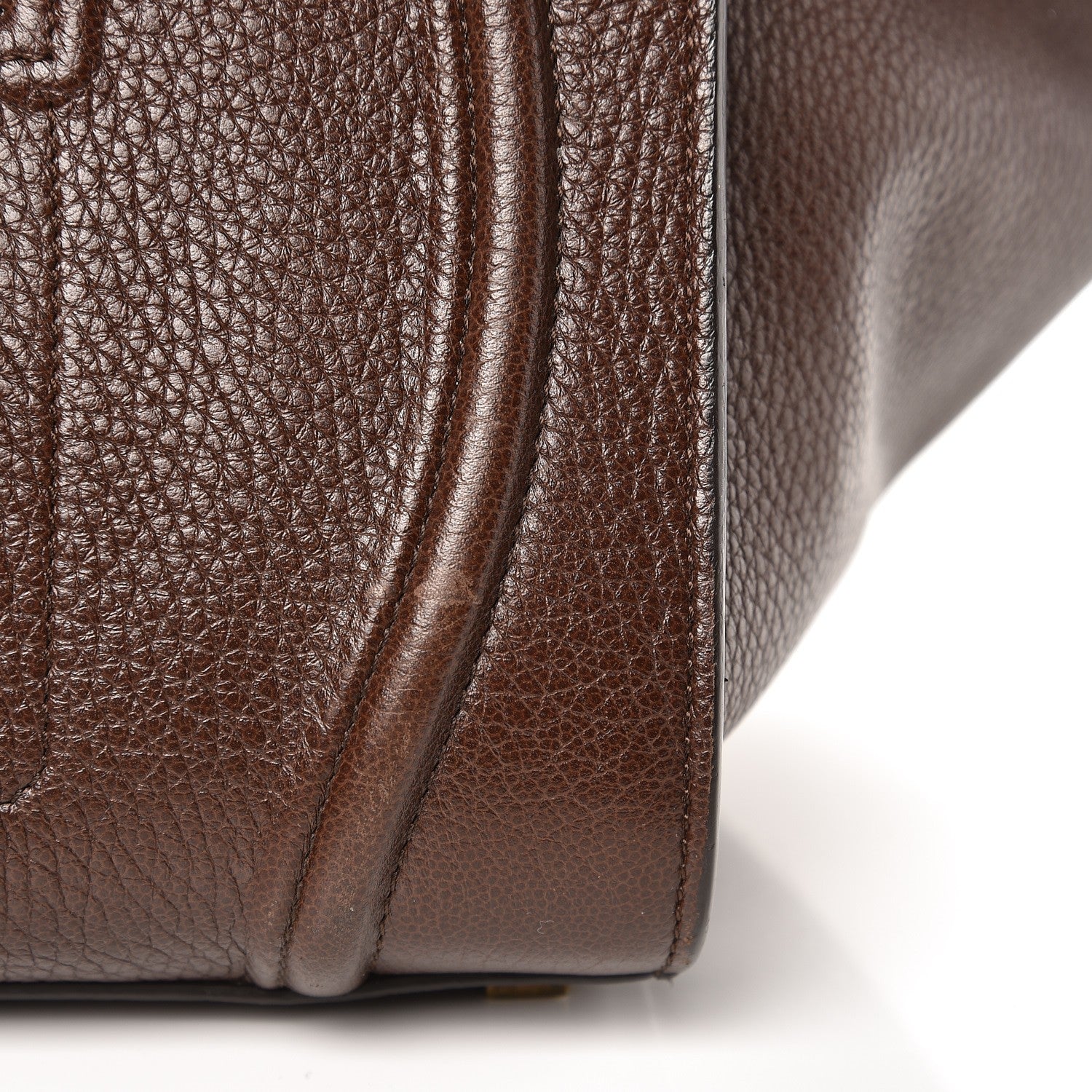Celine Shiny Grained Calfskin Medium Phantom Luggage Brown 12 of 12