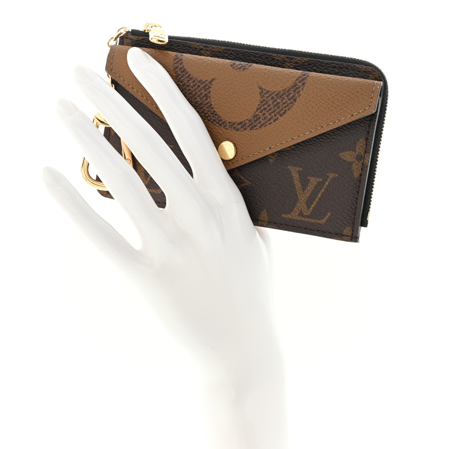 Louis Vuitton Reverse Monogram Recto Verso Card Holder Brown 2 of 7