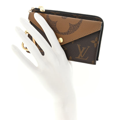 Louis Vuitton Reverse Monogram Recto Verso Card Holder Brown 2 of 7