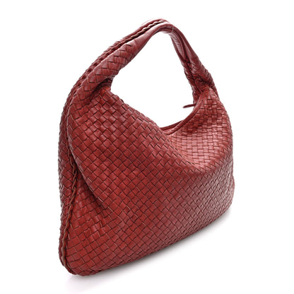 Bottega Veneta Nappa Intrecciato Large Veneta Hobo Brique 3 of 9