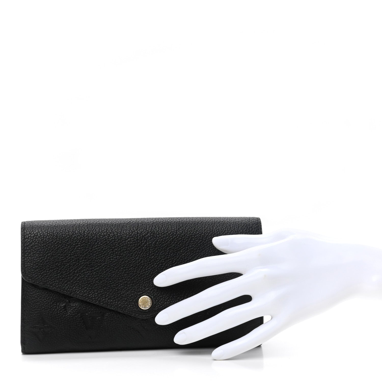 Louis Vuitton Empreinte Sarah Wallet NM Black 3 of 6