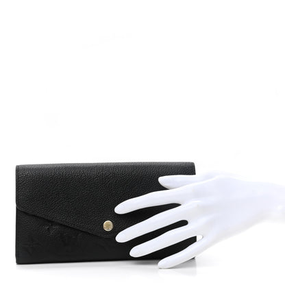 Louis Vuitton Empreinte Sarah Wallet NM Black 3 of 6
