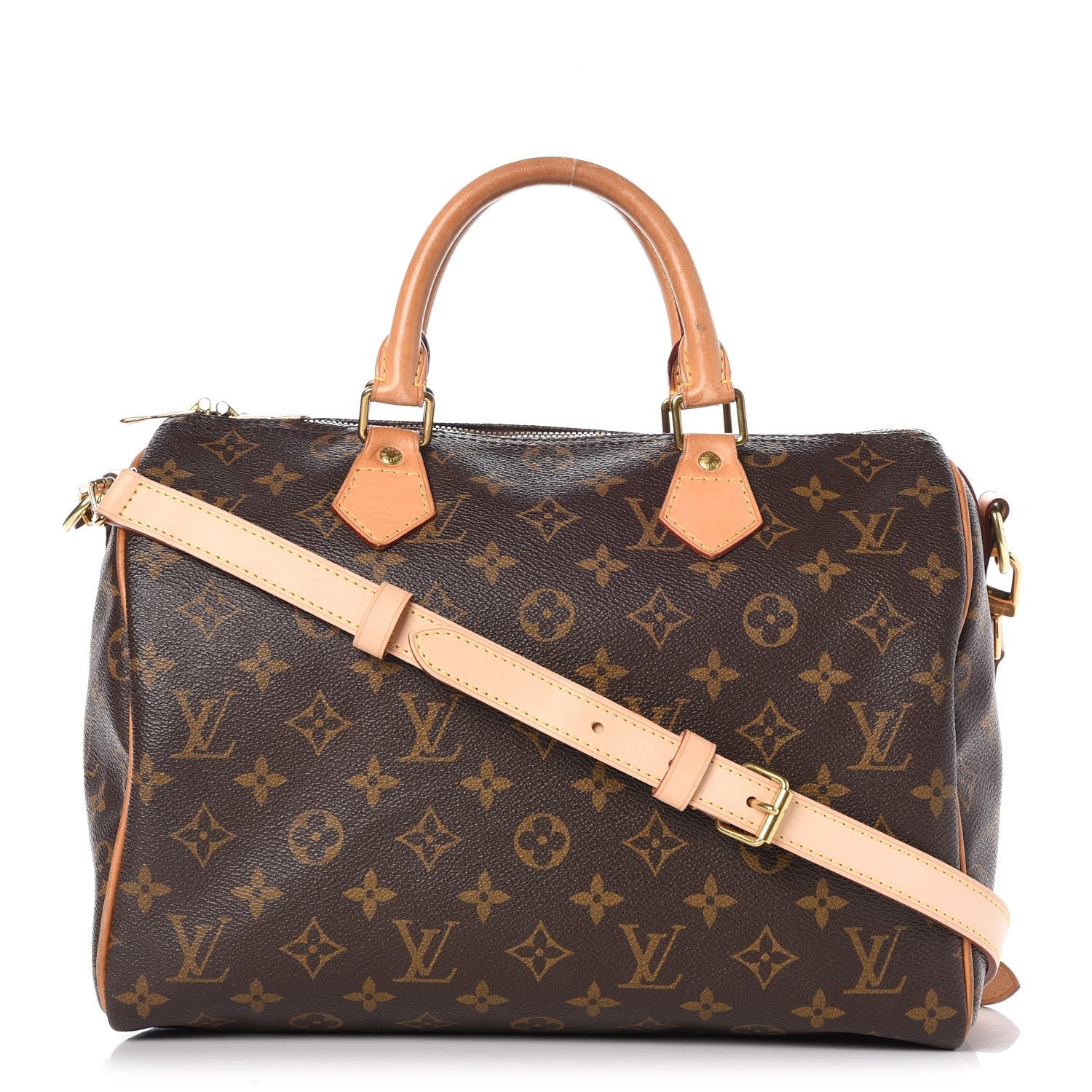 Louis Vuitton Monogram Speedy Bandouliere 30 1 of 8