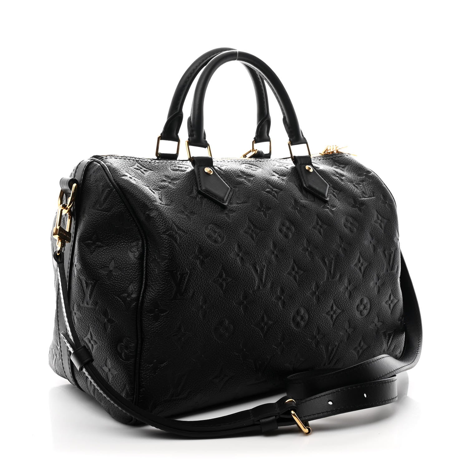 Louis Vuitton Empreinte Monogram Speedy Soft 30 Black 3 of 10
