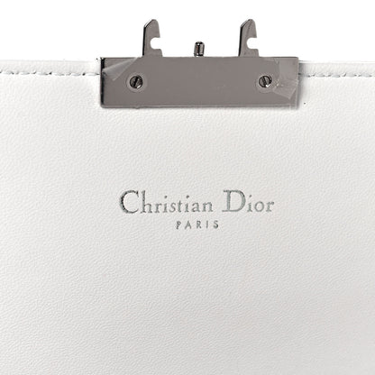 Christian Dior Lambskin Cannage Miss Dior Promenade Pouch White 6 of 14