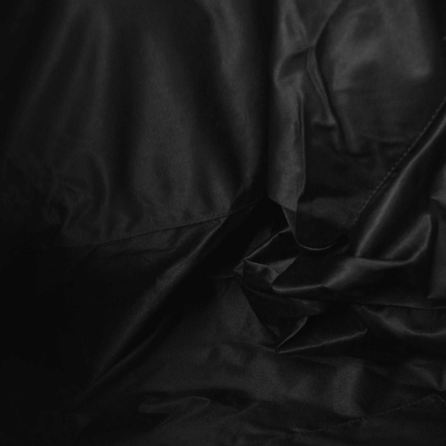 Vegan Leather Large Shopping Bag Black