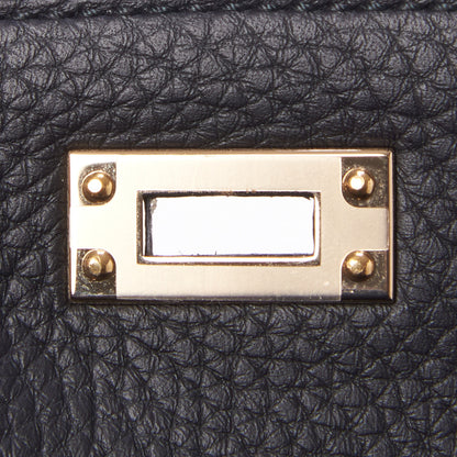 Hermes Togo Lizard Kelly Retourne Touch 25 Black 25 of 34