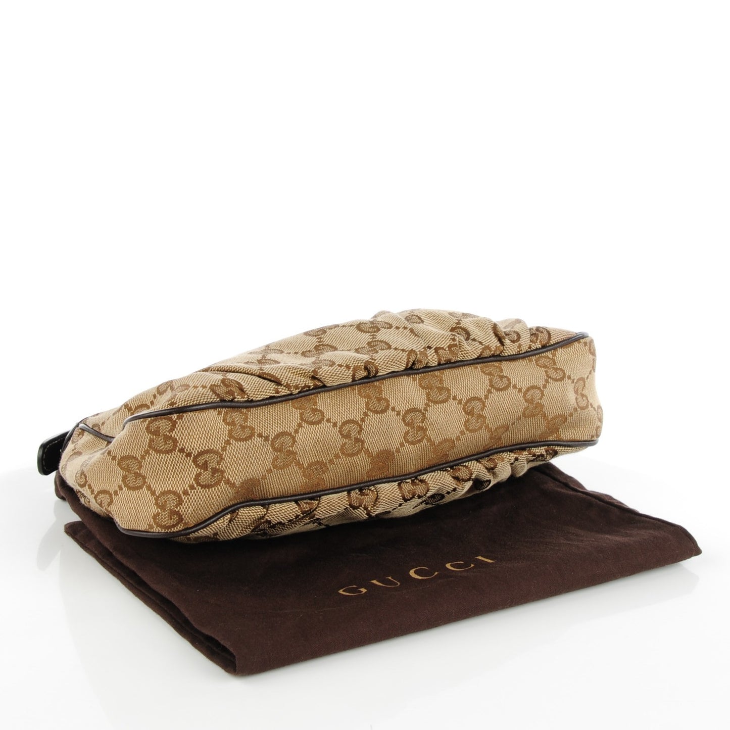 Monogram Lovely Heart Cosmetic Case Dark Brown
