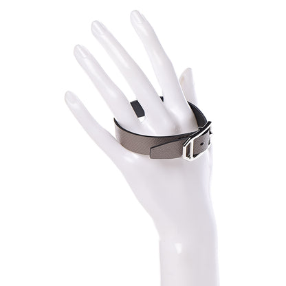 Hermes Swift Epsom Paddock Simple Tour Bracelet T4 Black Etain 2 of 6