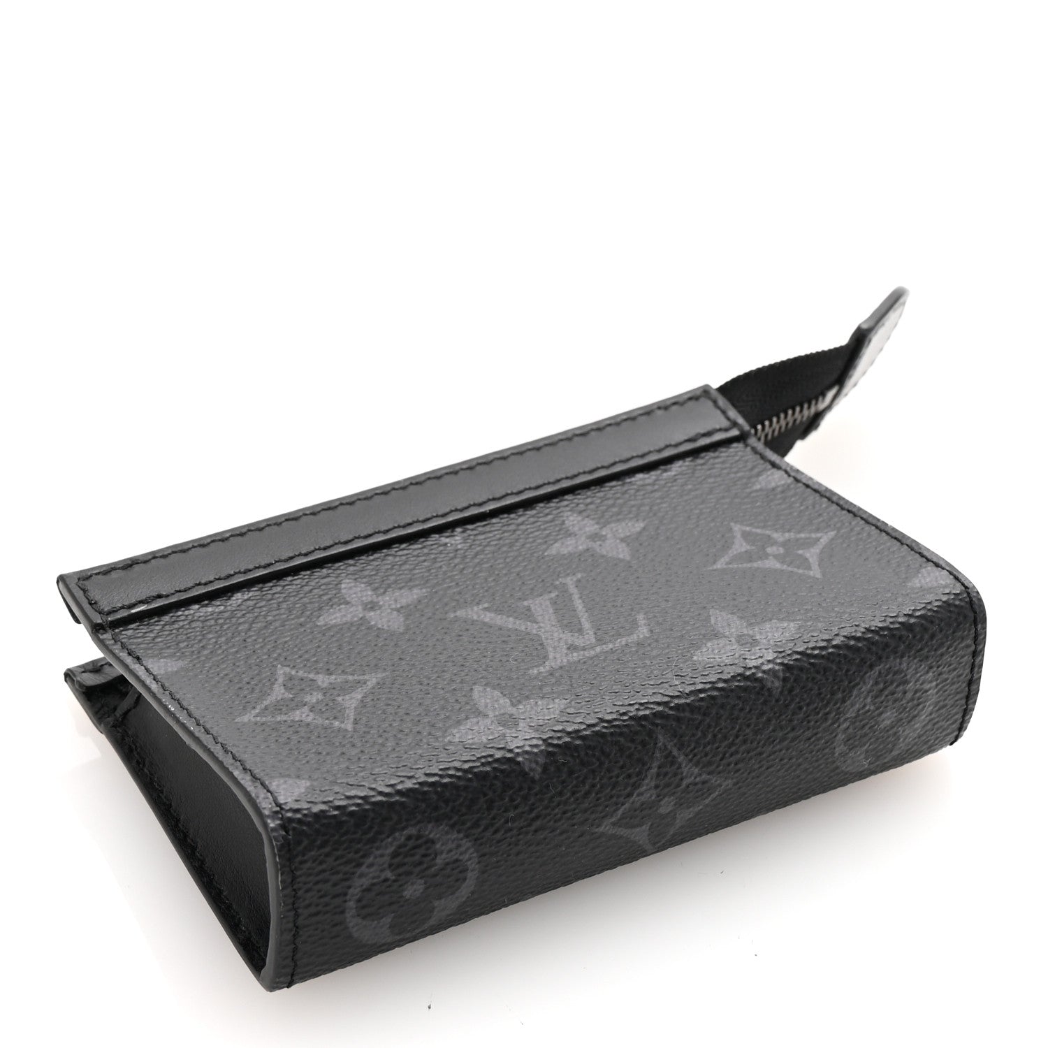 Louis Vuitton Monogram Eclipse Key Pouch Voyage 4 of 7