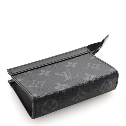 Louis Vuitton Monogram Eclipse Key Pouch Voyage 4 of 7