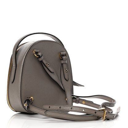 Prada Saffiano Lux Mini Odette Backpack Argilla 2 of 6