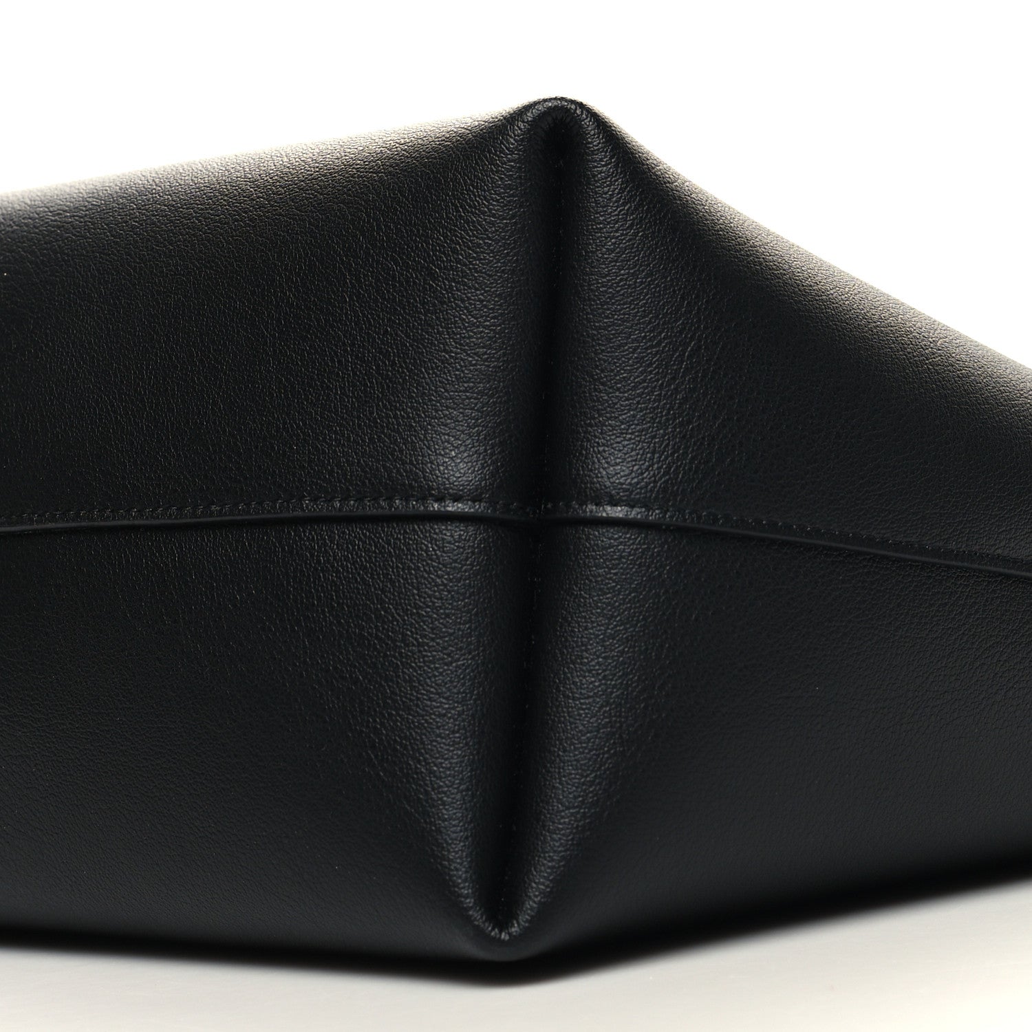 Saint Laurent Calfskin Large Shopping Tote Black 12 of 12