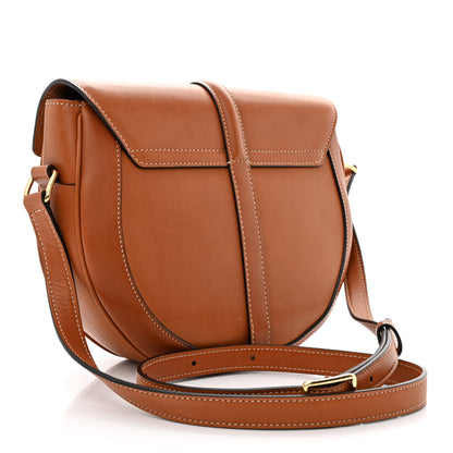 Celine Textile Natural Calfskin Medium Besace 16 Tan 3 of 10