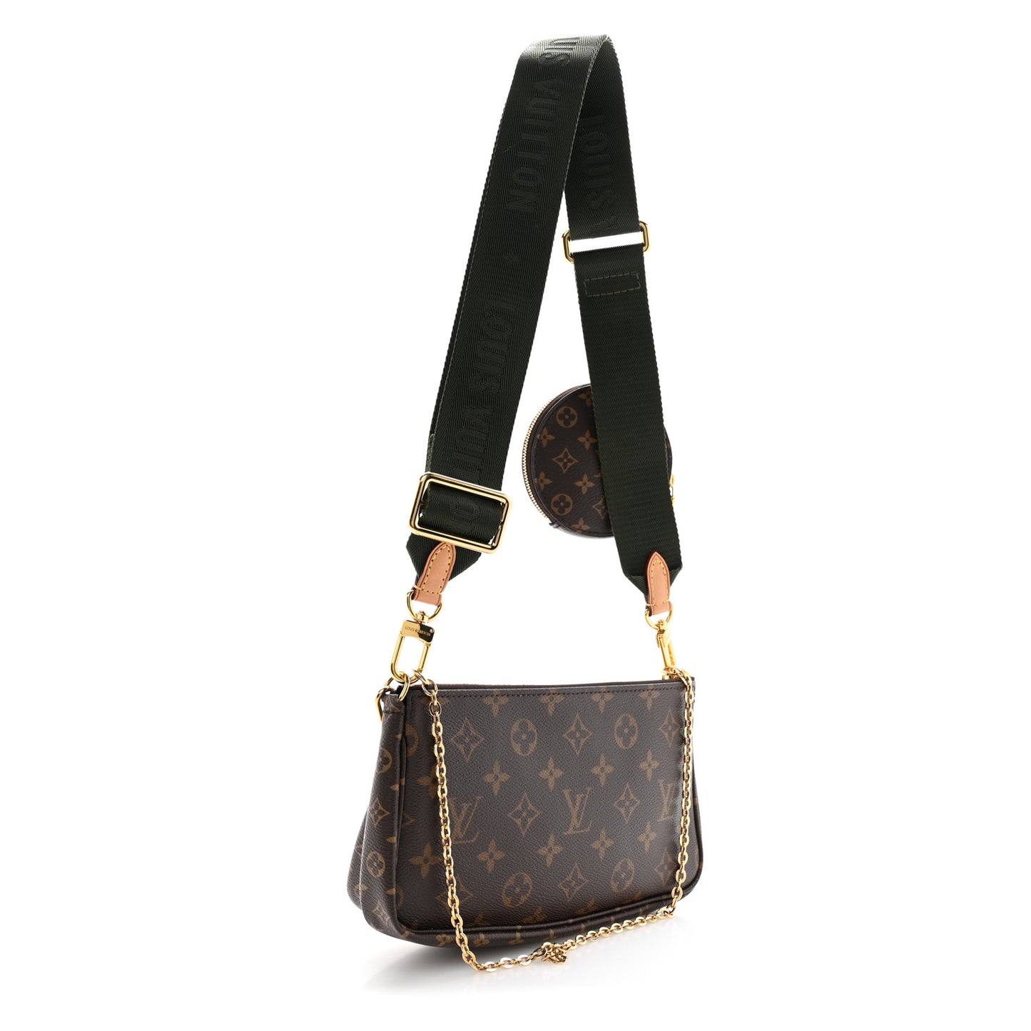 Monogram Multi Pochette Accessories Kaki