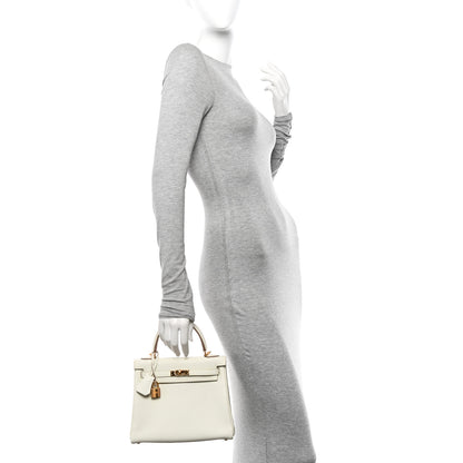 Hermes Togo Kelly Retourne 25 Mushroom 2 of 11
