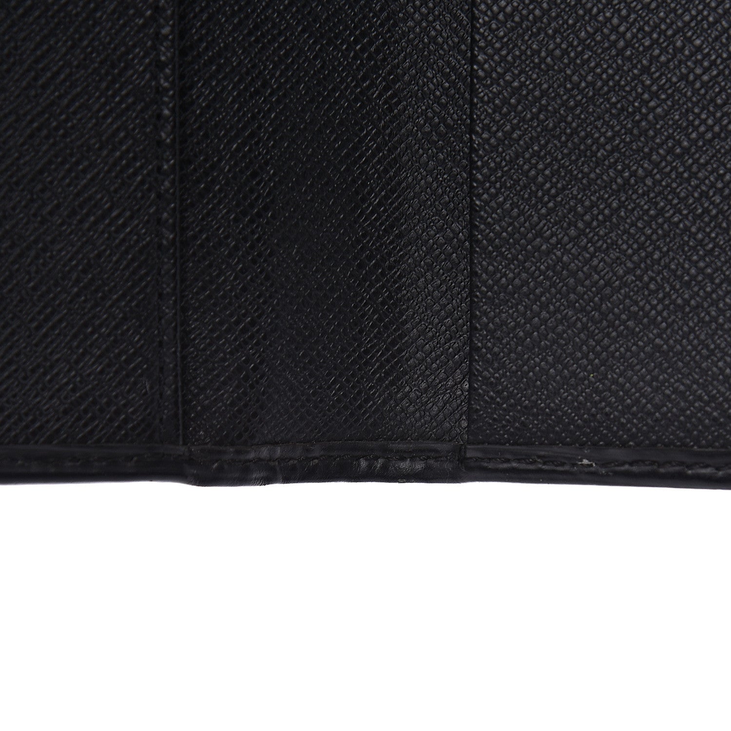 Louis Vuitton Epi Checkbook Cover Black 8 of 9