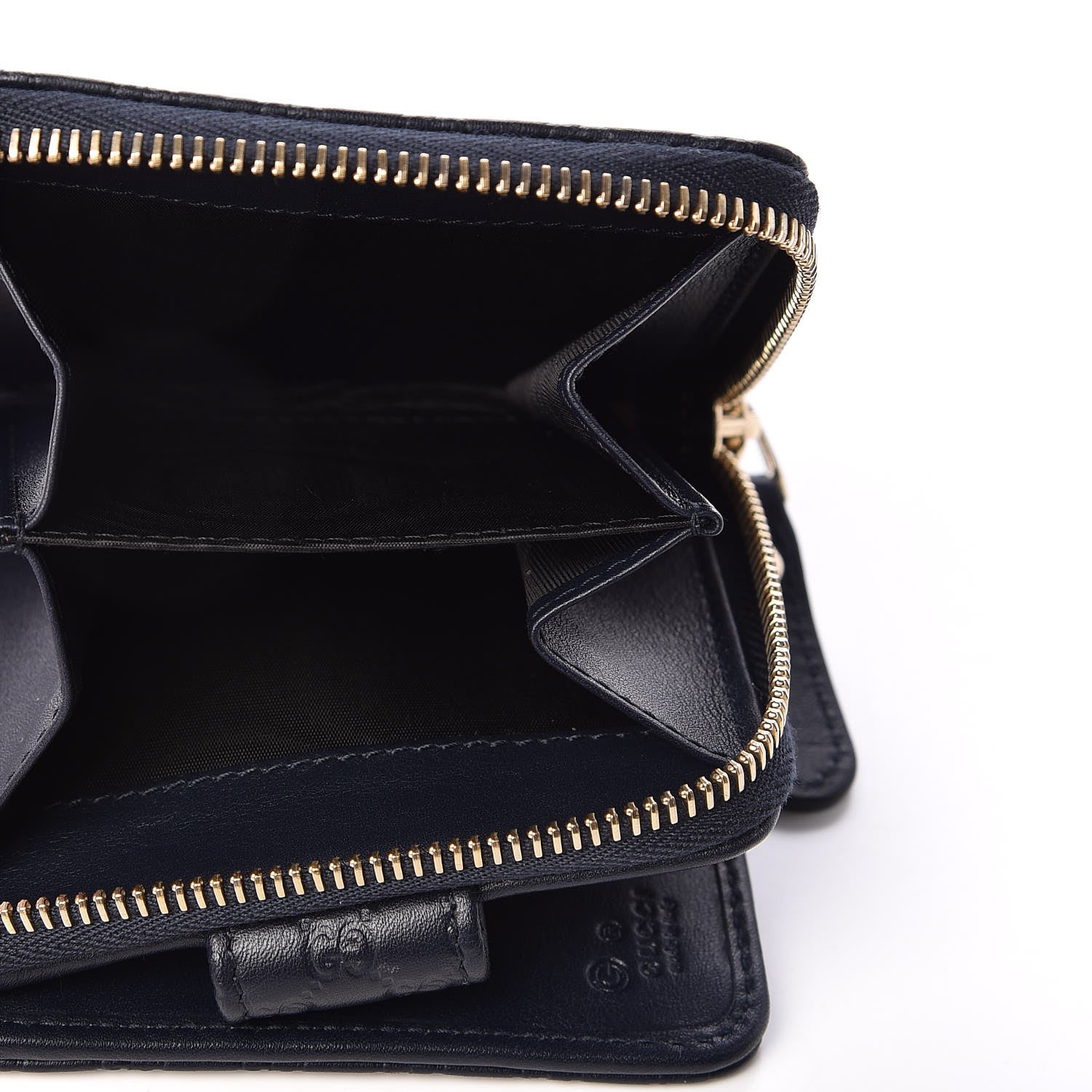 Gucci Microguccissima Compact Wallet Navy 7 of 9