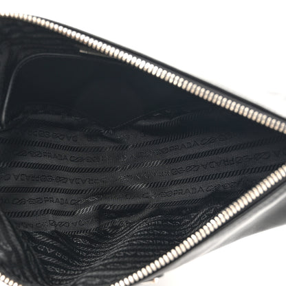 Prada Grace Lux Triangle Shoulder Bag Black 5 of 10