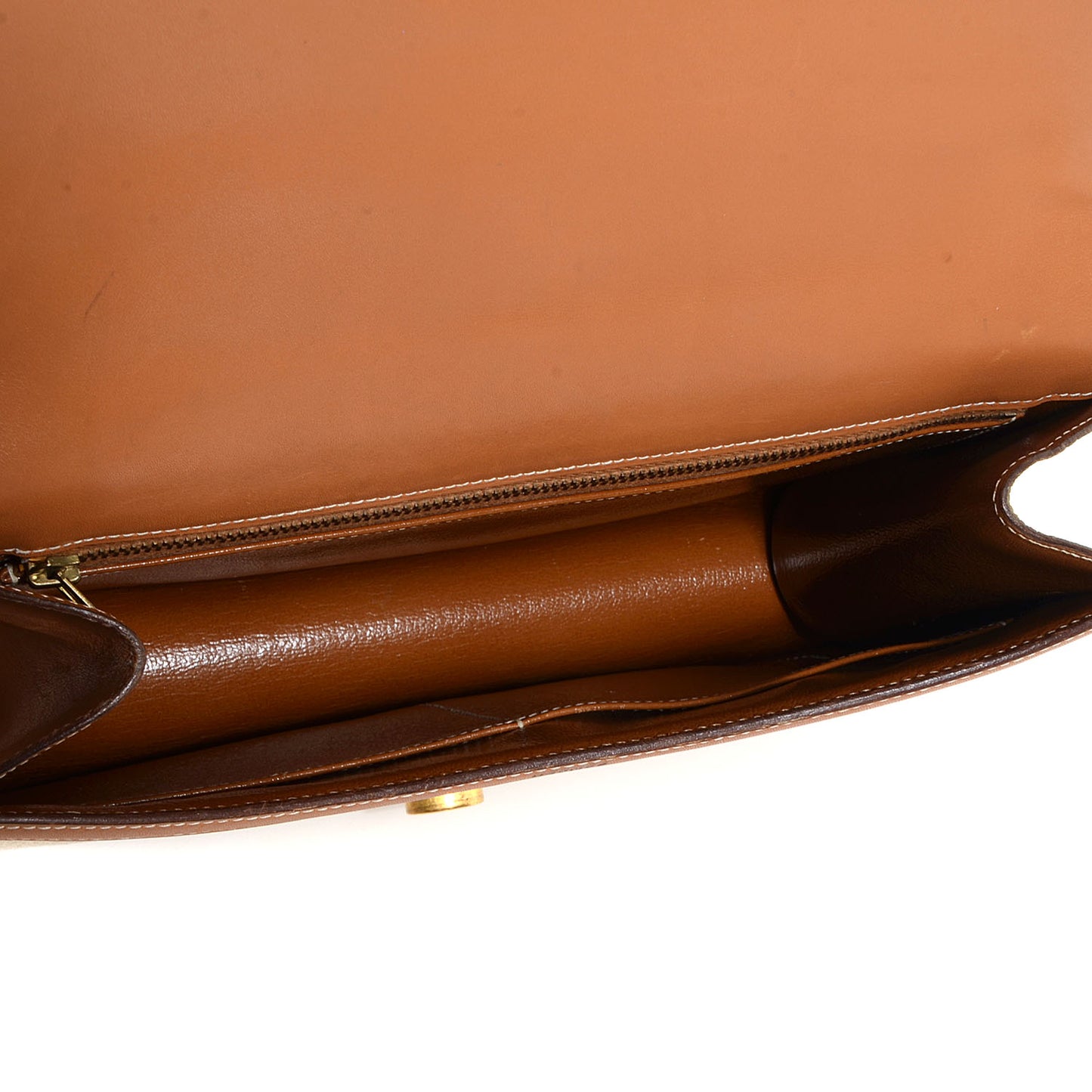 Barenia and Toile Shoulder Bag