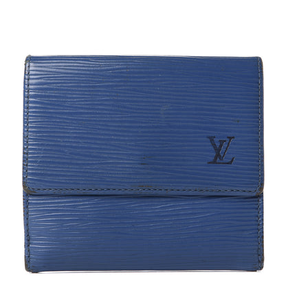 Louis Vuitton Epi Elise Wallet Myrtille 1 of 10