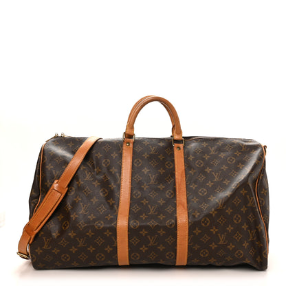 Louis Vuitton Monogram Keepall Bandouliere 55 1 of 15