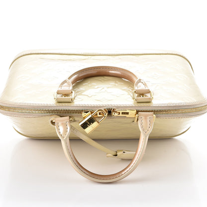 Louis Vuitton Vernis Alma PM Blanc Corail 26 of 28