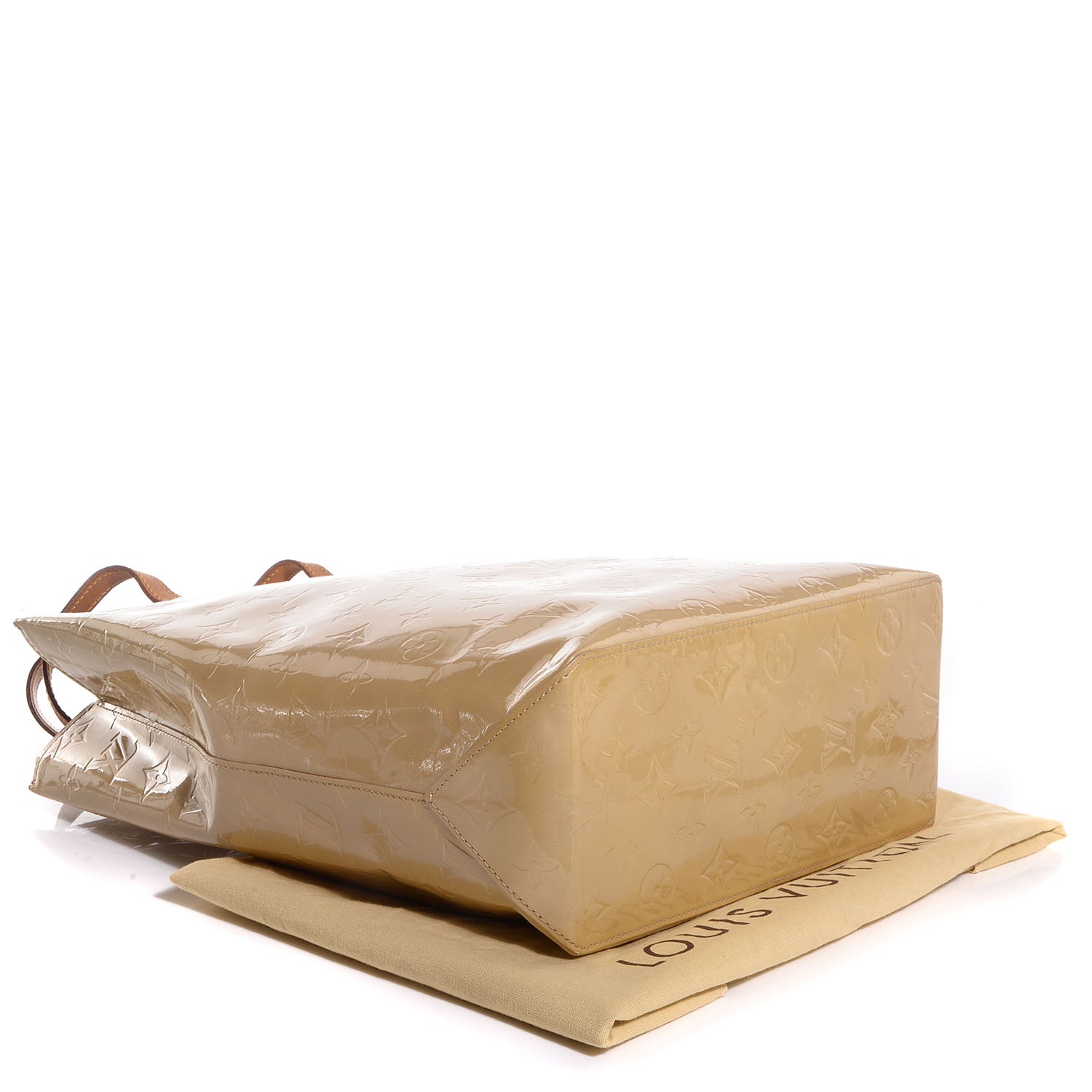Louis Vuitton Vernis Reade MM Beige 4 of 7