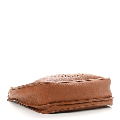 Hermes Taurillon Clemence Evelyne III GM Gold 4 of 15