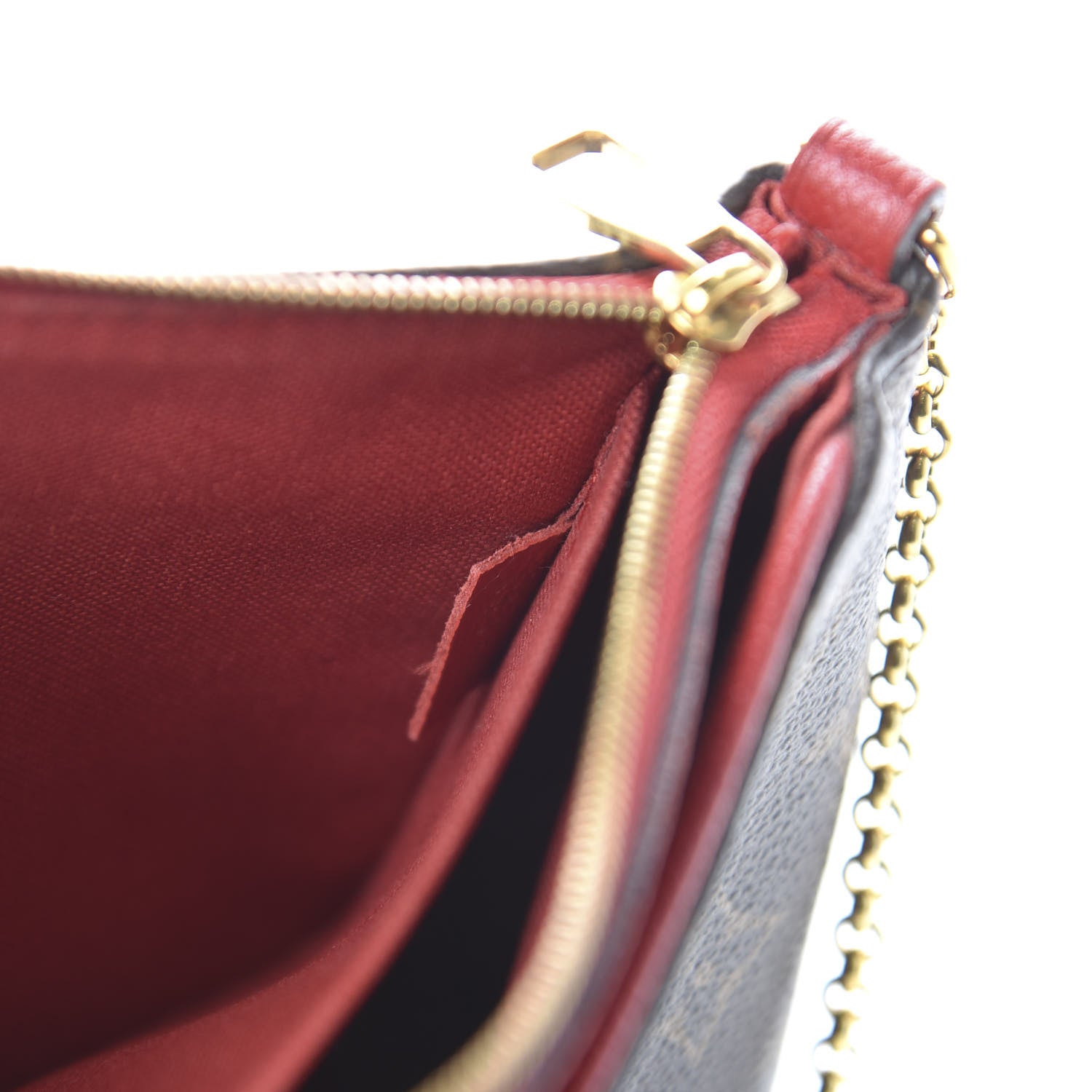 Louis Vuitton Monogram Pallas Clutch Cherry 9 of 10