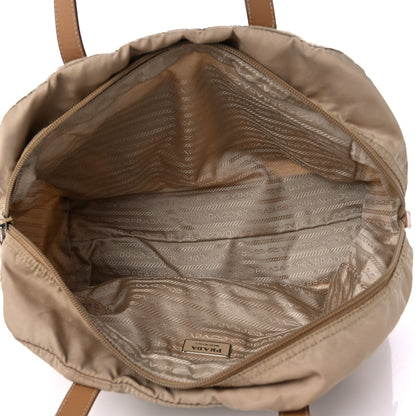 Prada Nylon Vela Shopping Tote Sesamo 5 of 17