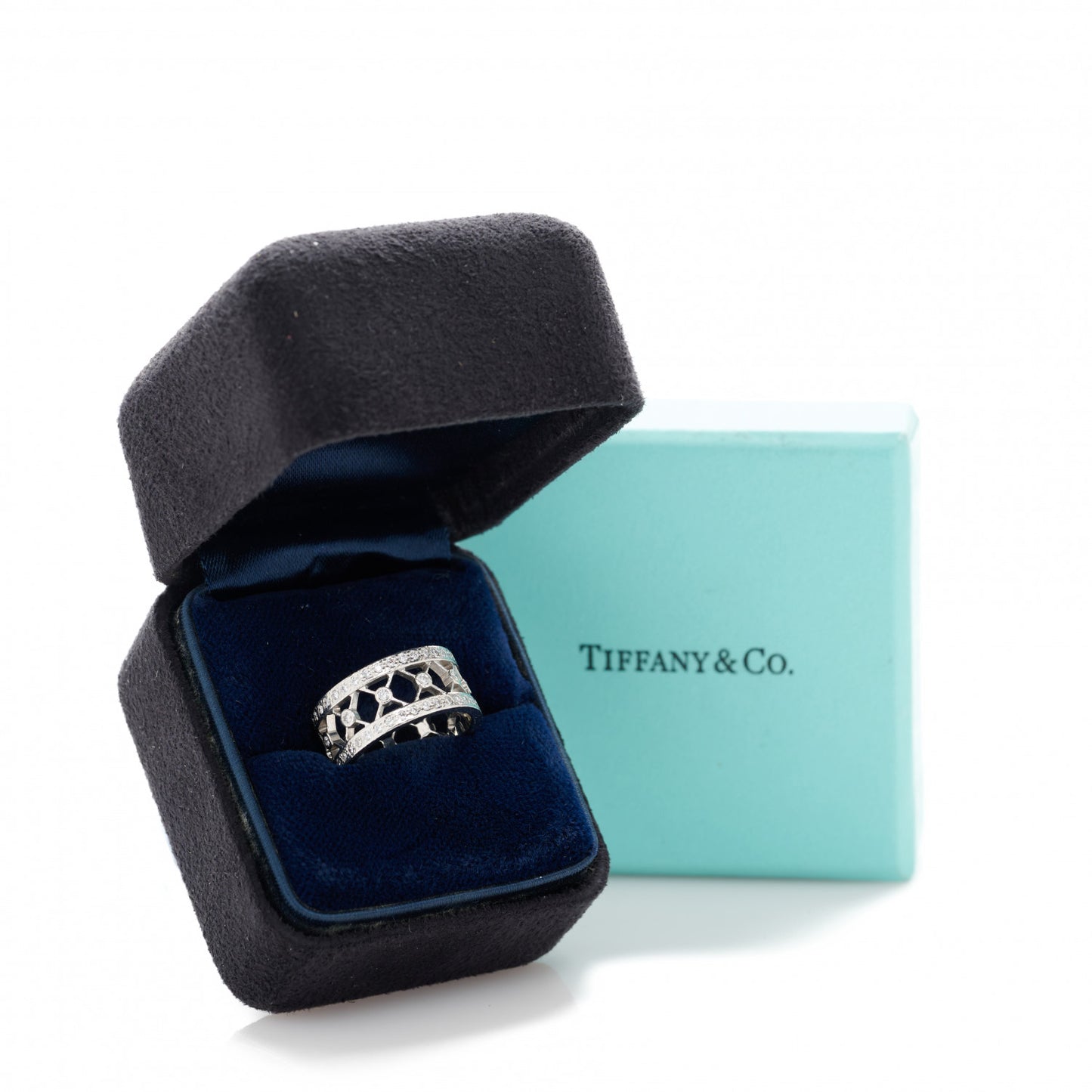 Platinum Diamond Voile Ring 47 4