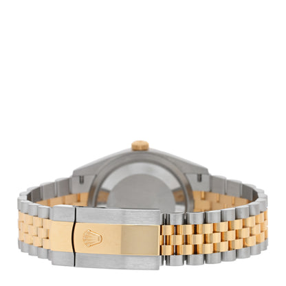Rolex Stainless Steel 18K Yellow Gold Diamond 36mm Oyster Perpetual Datejust Watch Champagne 126233 3 of 5
