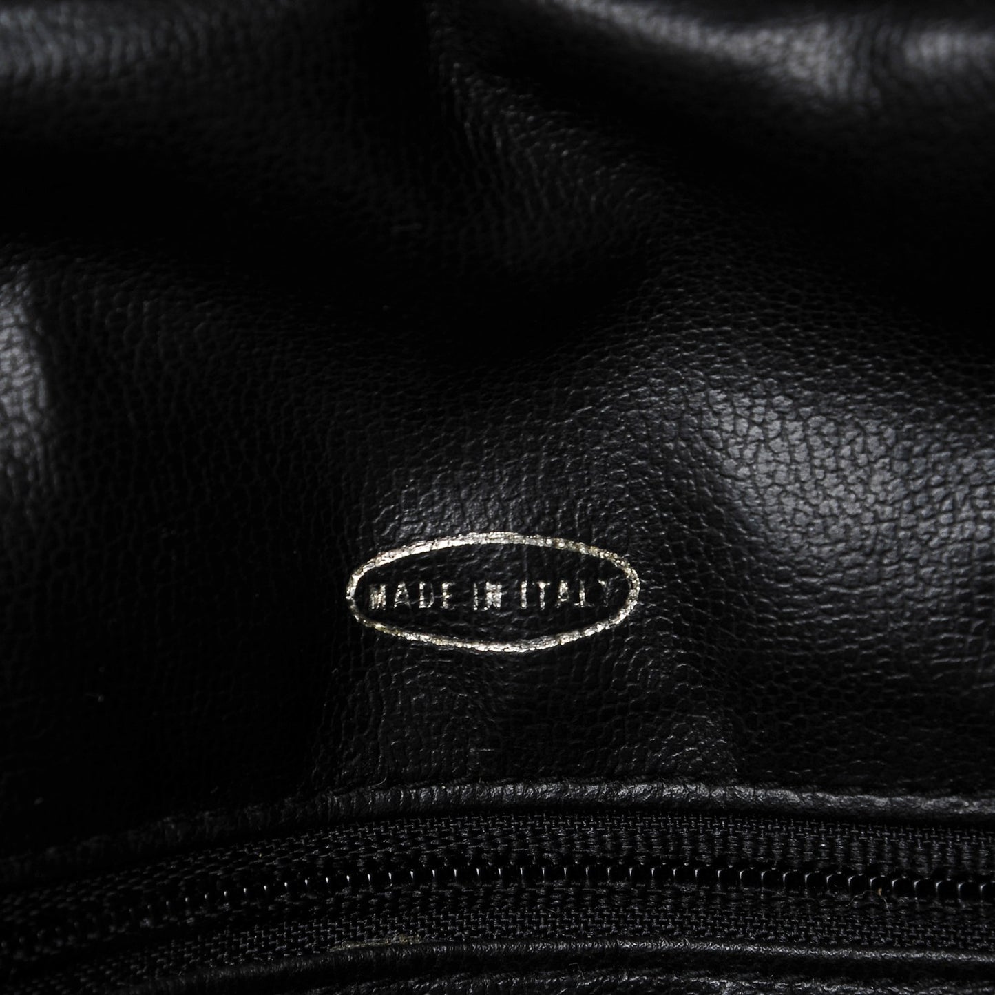 Lambskin Quilted Shoulder Bag Black