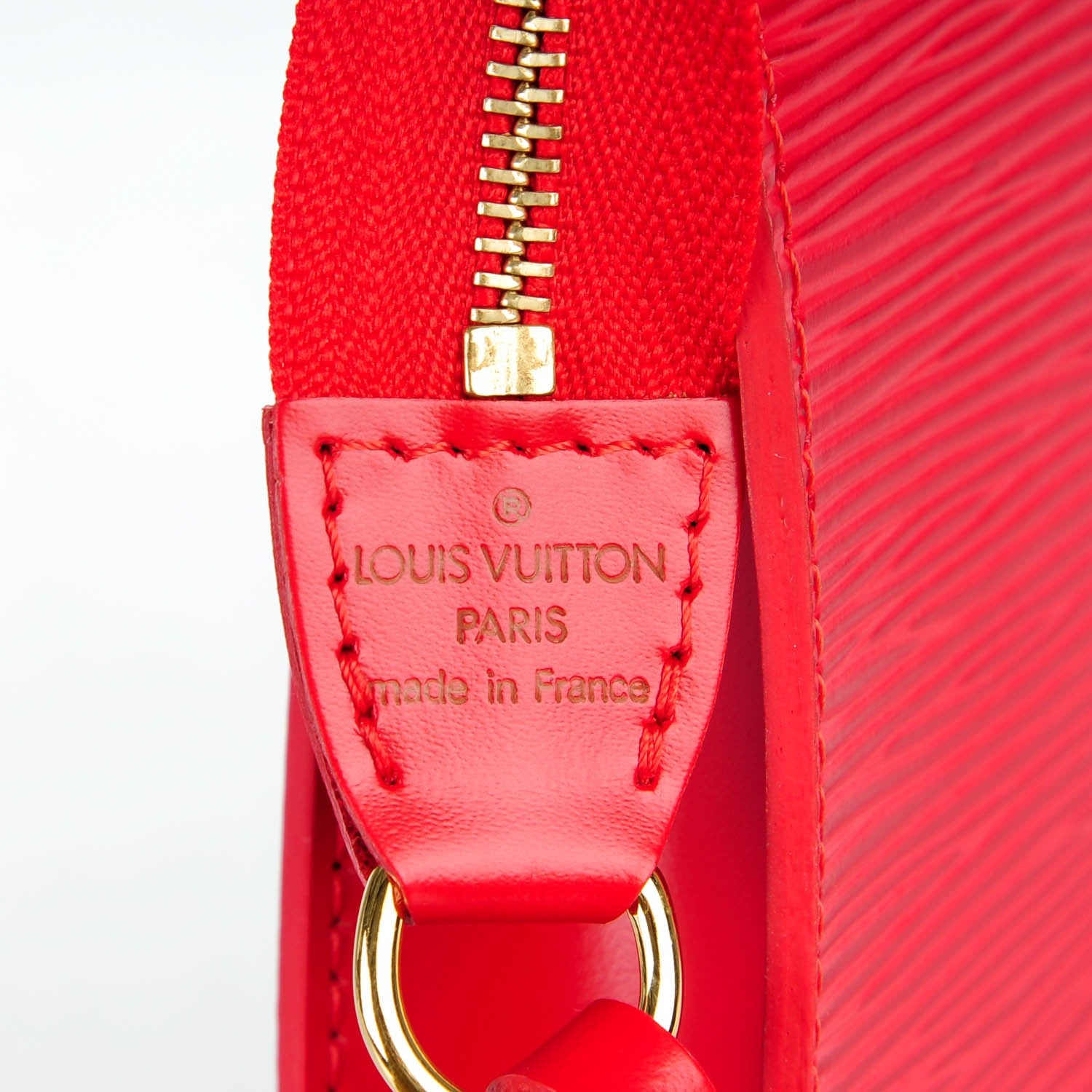 Louis Vuitton Epi Pochette Accessories 24 Rouge 7 of 7