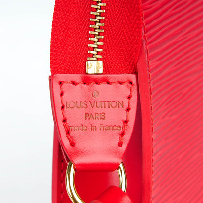 Louis Vuitton Epi Pochette Accessories 24 Rouge 7 of 7