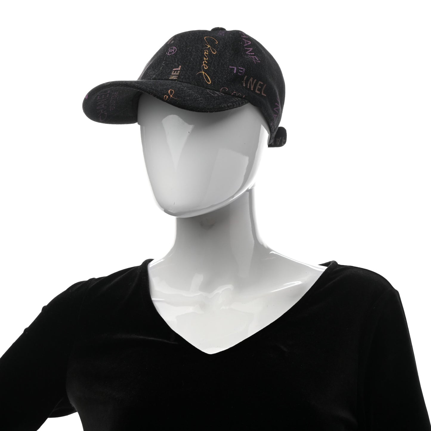 Denim Mood Cap Hat Black