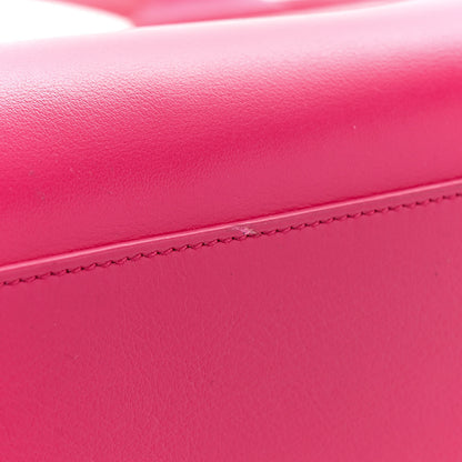 Saint Laurent Calfskin Small Sac De Jour Lipstick Fuchsia 14 of 14