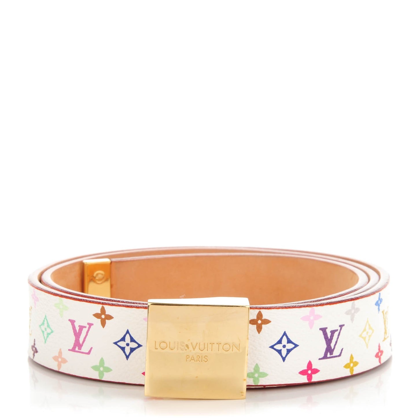Monogram Multicolor Ceinture Belt 90 36 White