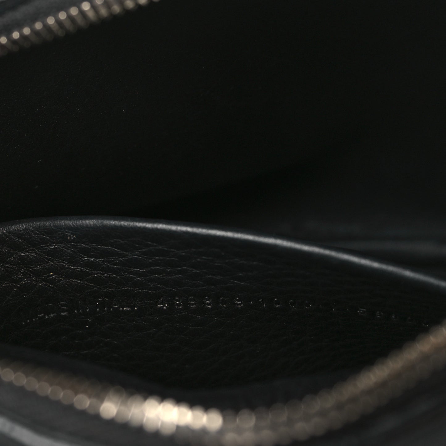 Calfskin Logo XS Everyday Camera Bag Black