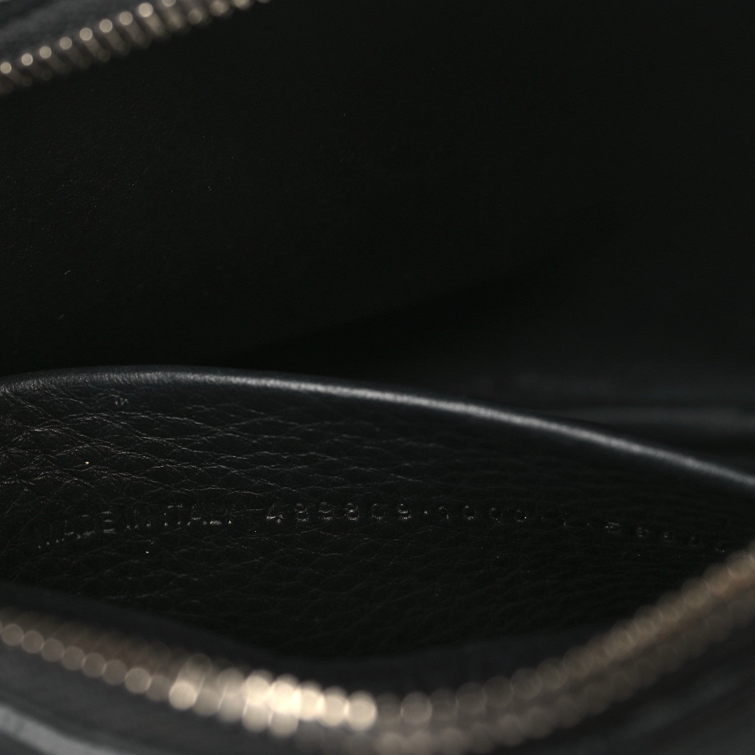 Balenciaga Calfskin Logo XS Everyday Camera Bag Black 7 of 9