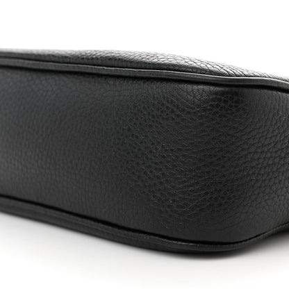 Gucci Pebbled Calfskin Small Soho Disco Bag Black 10 of 17