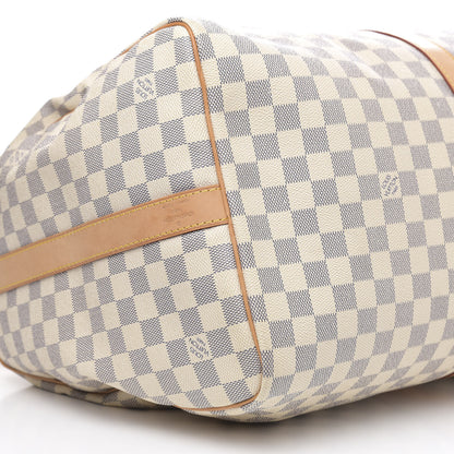 Louis Vuitton Damier Azur Keepall Bandouliere 55 7 of 16