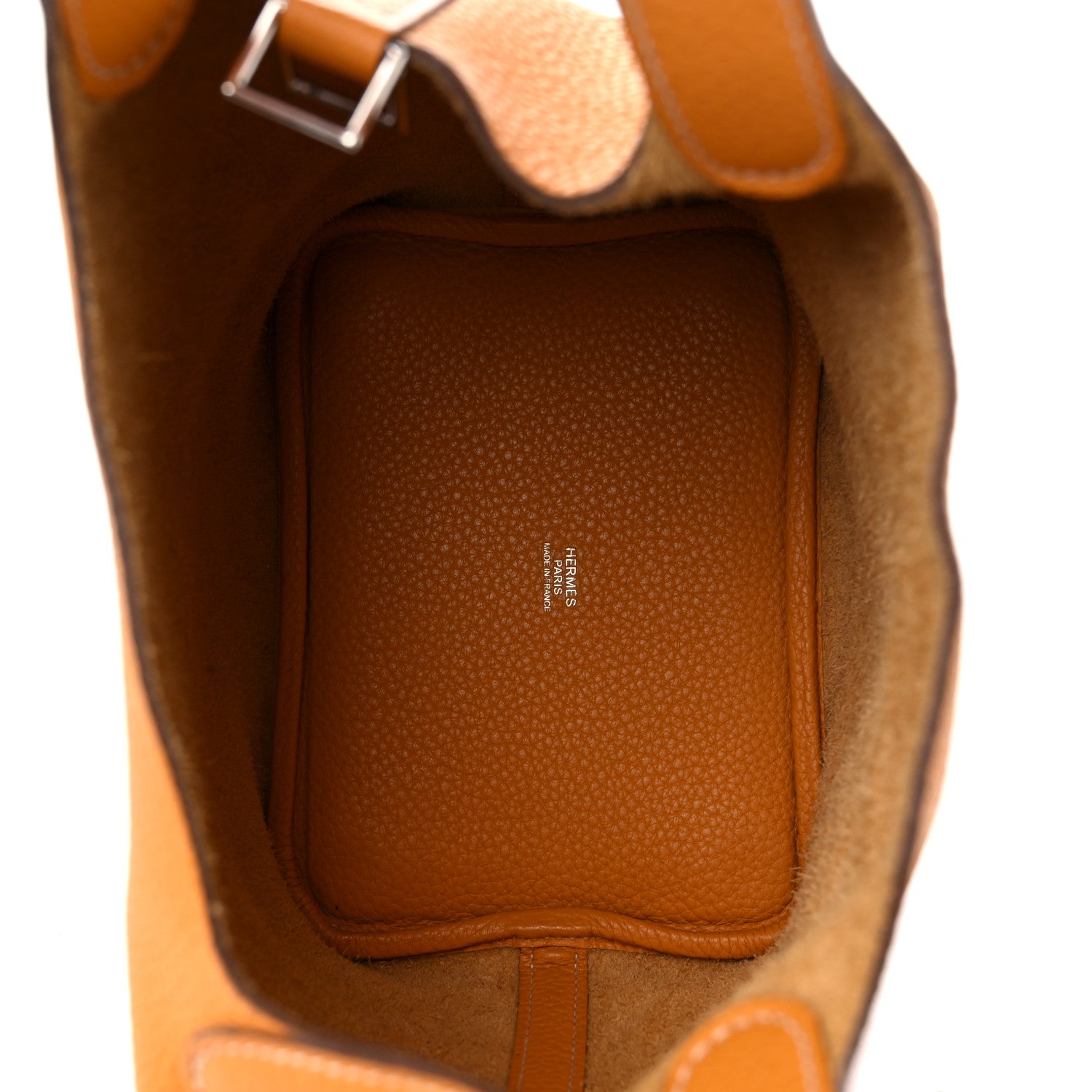 Hermes Taurillon Clemence Picotin Lock 18 PM Moutarde 5 of 12