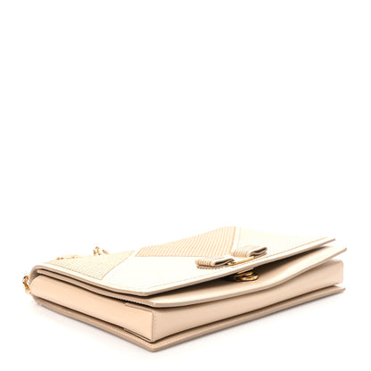 Salvatore Ferragamo Stitched Calfskin Medium Ginny Shoulder Bag Macadamia 4 of 9