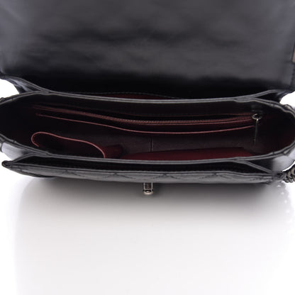 Chanel Calfskin Quilted Large Prestige Top Handle Flap Black 5 of 21