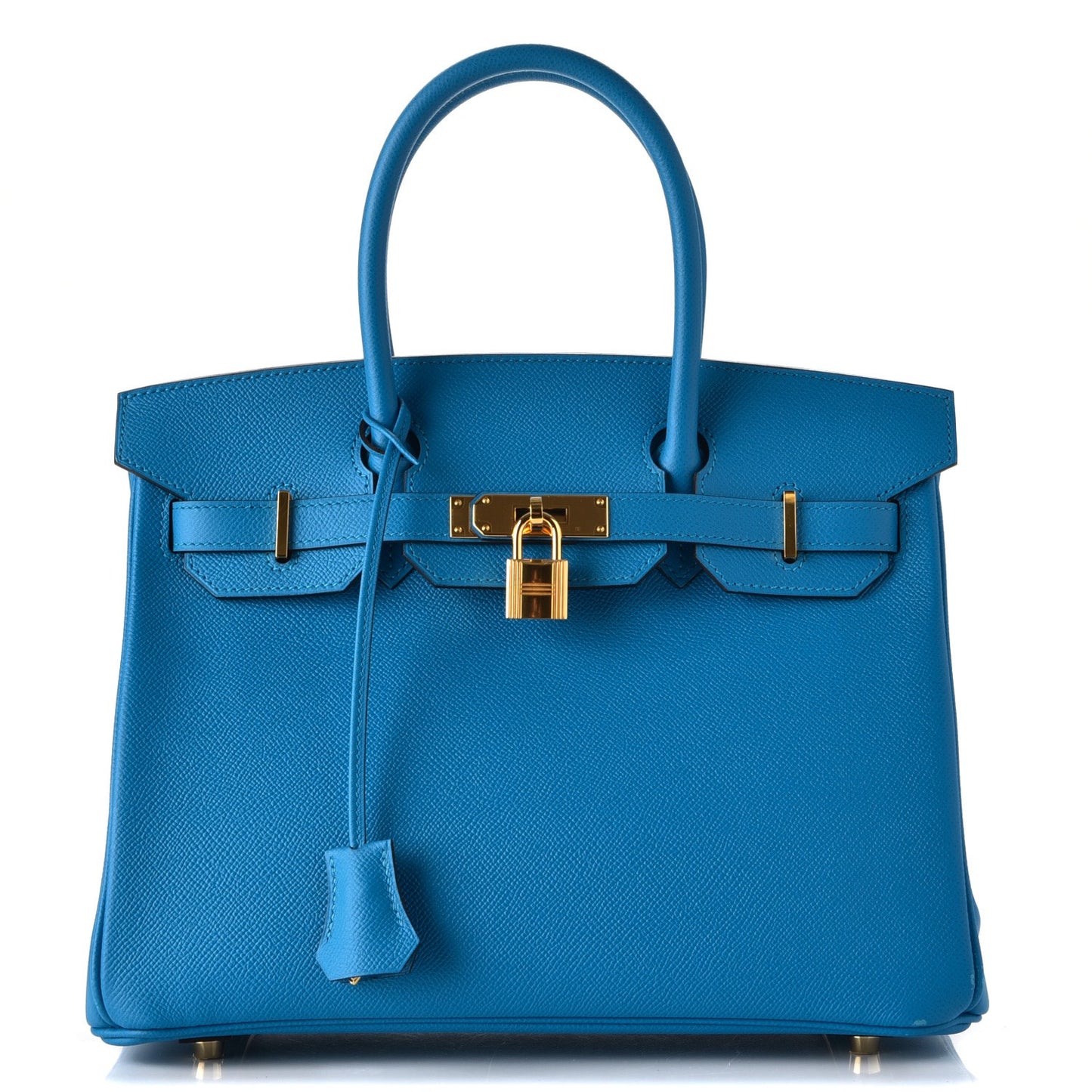 Epsom Birkin 30 Bleu Zanzibar