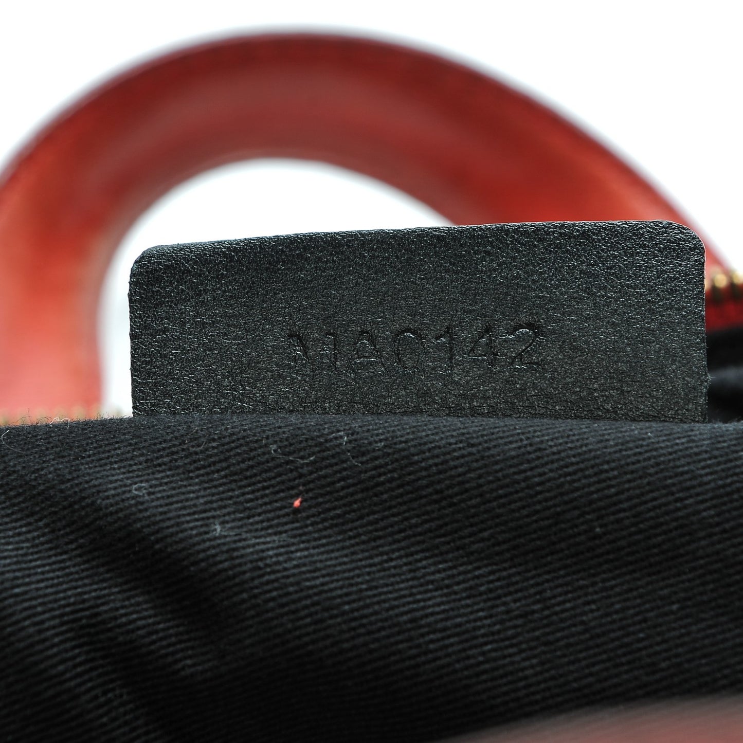 Lambskin Small Nightingale Red